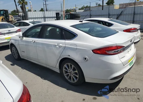 2017 Ford Fusion Se Hybrid from USA, damaged, VIN 3FA6P0LU1HR409730